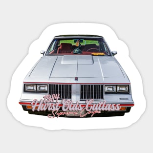 1984 Hurts Olds Cutlass Supreme Coupe Sticker